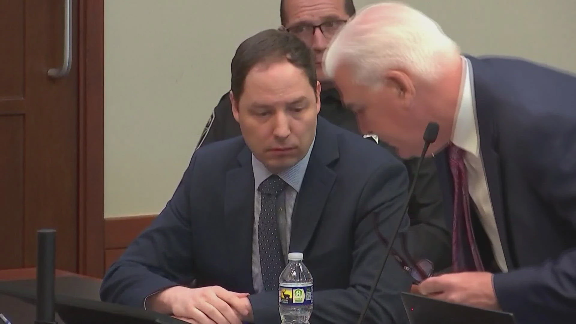 Brendan Banfield during double-murder trial in Fairfax County, Virginia