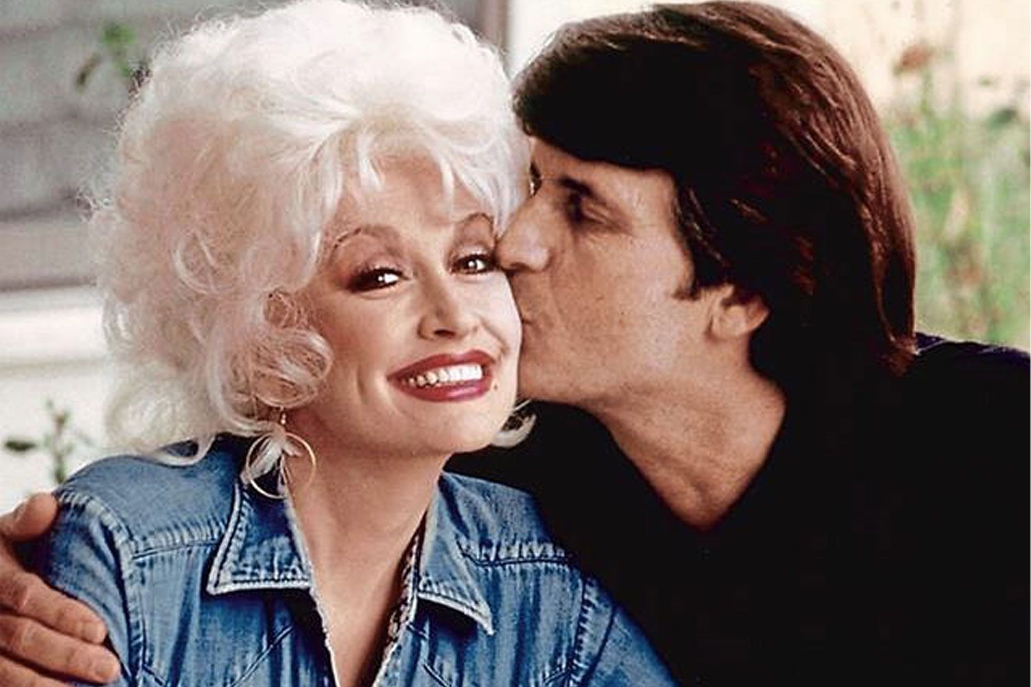 Dolly Parton and husband Carl Dean pictured together during their nearly 60-year marriage, as Parton later explained why they never had children.