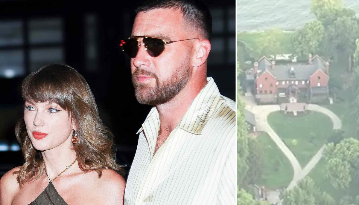Taylor Swift and Travis Kelce Ohio mansion with reported security warning system