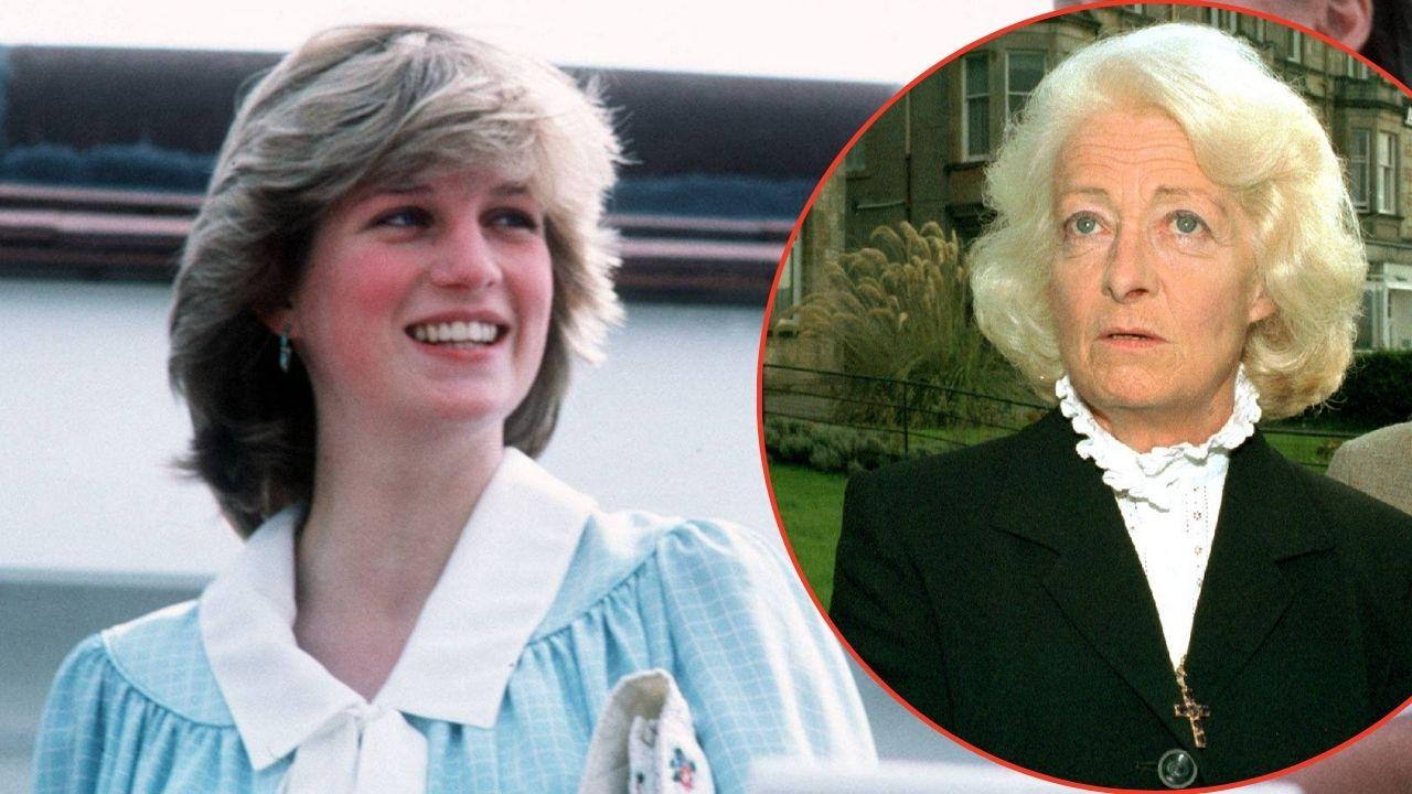 Princess Diana’s mother Frances Shand Kydd after Diana’s death and her reported conflict with the Royal Family.