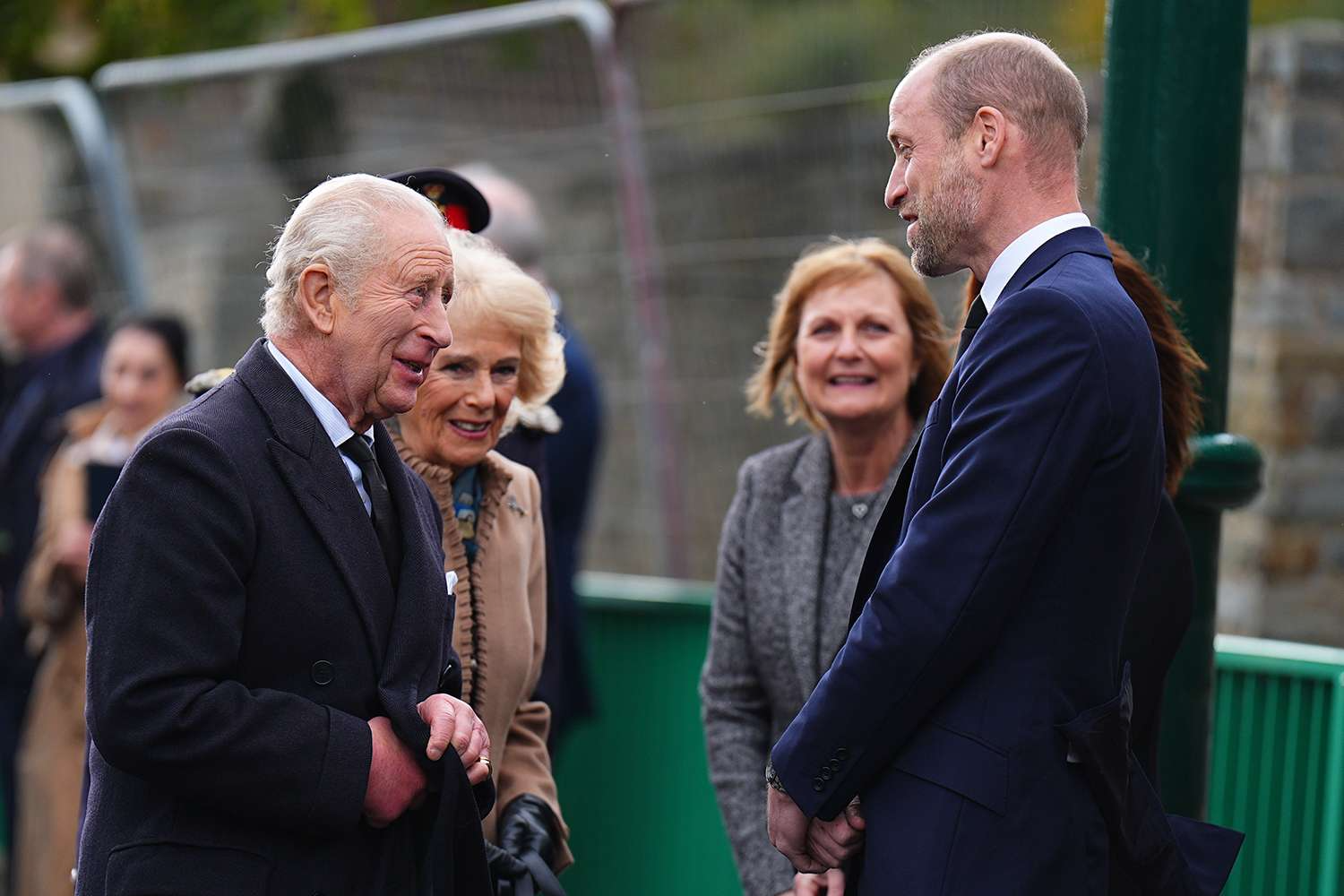 Prince William and King Charles attend the Aberfan memorial ceremony with Queen Camilla to honor the victims of the 1966 mining disaster.